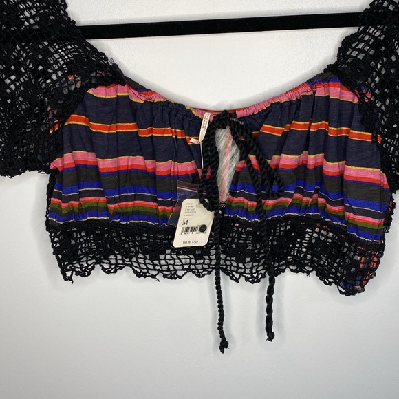 πHPπ NWT Free People Aruba Crochet Topβ¨ Size M - Picture 5 of 6
